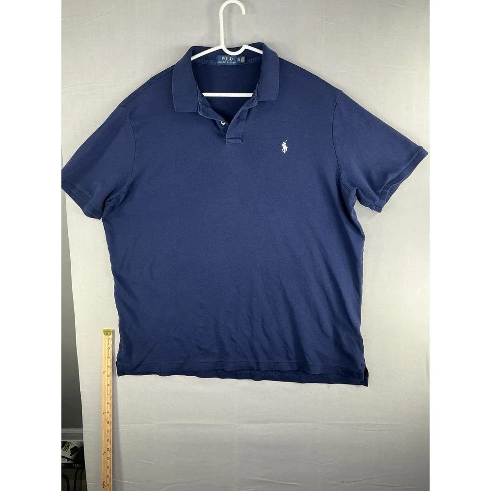 Polo Ralph Lauren Polo Shirt Mens XXL Navy Classic Pony